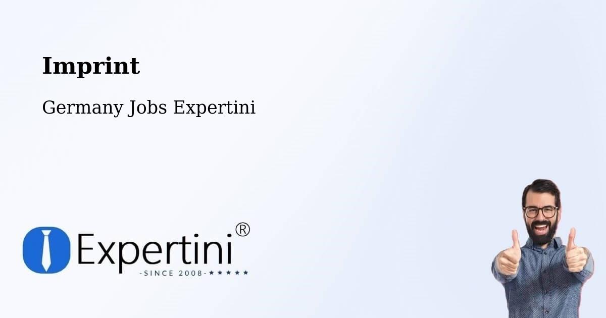 Imprint – Grasbrunn - Germany Jobs Expertini
